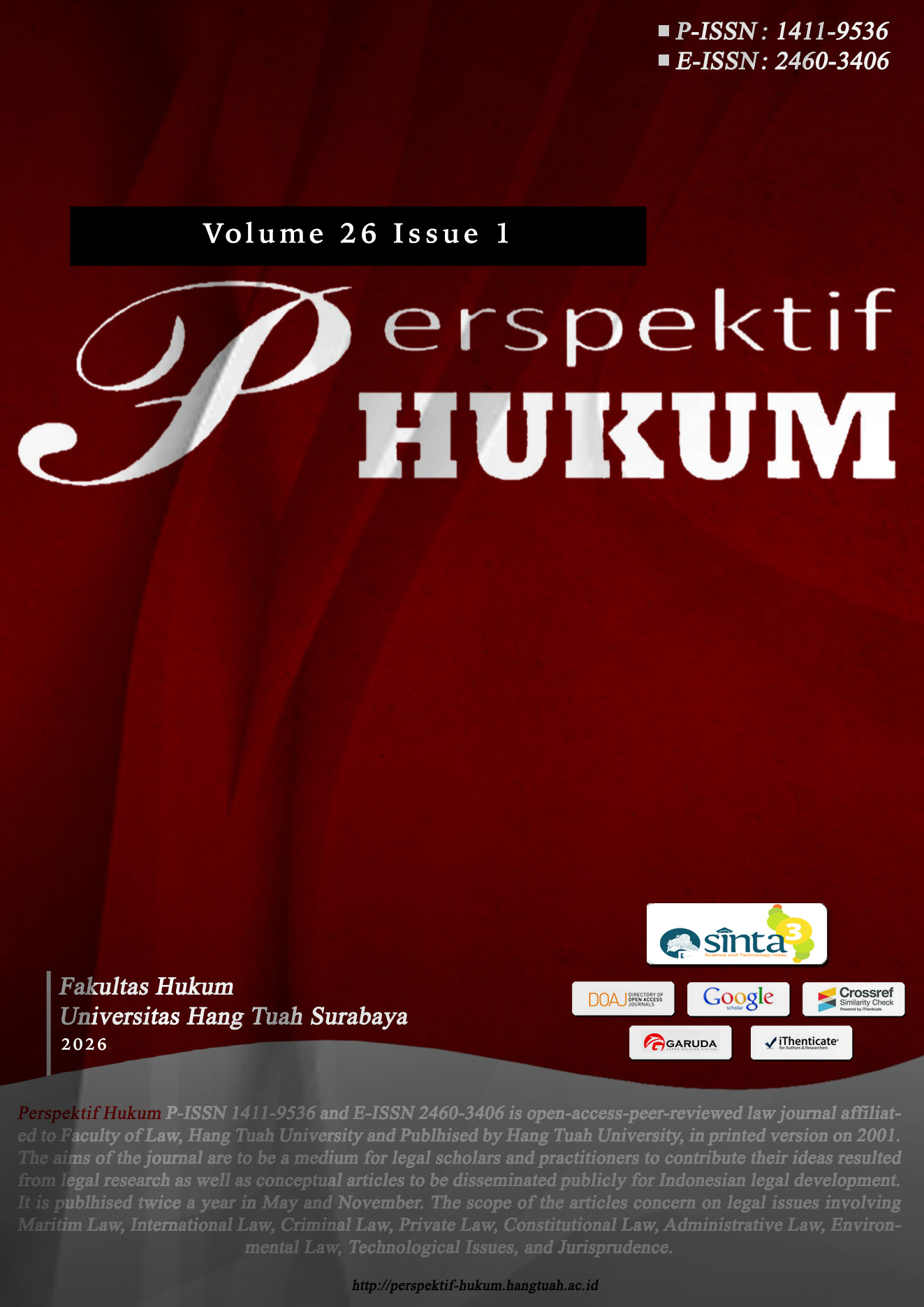 					View VOLUME 26 ISSUE 1
				
